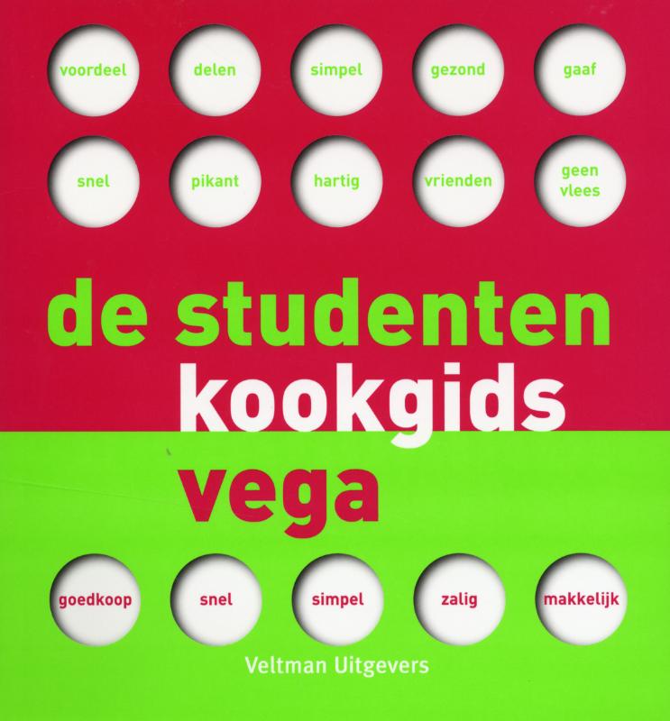 Omslag van De studentenkookgids vega