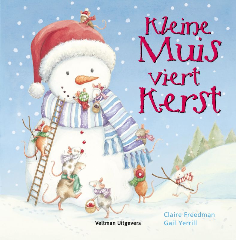Omslag van Kleine Muis viert Kerst