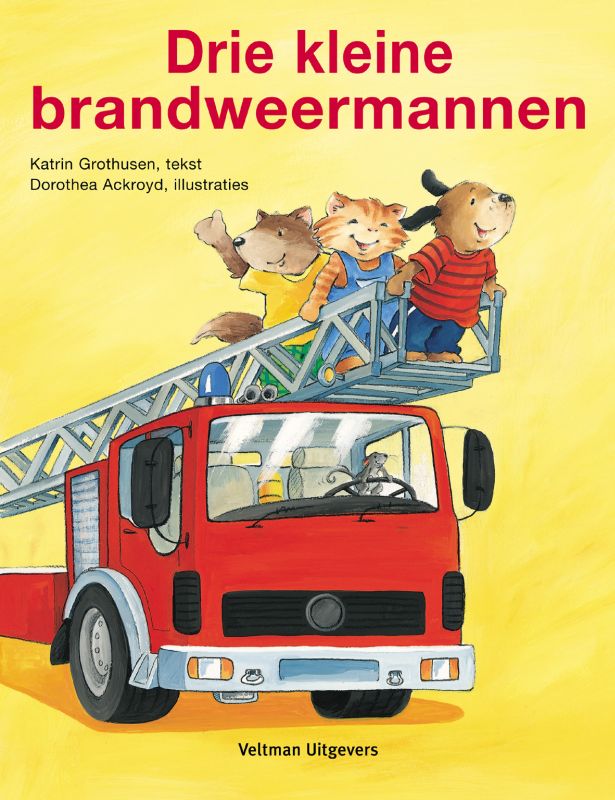 Omslag van Drie kleine brandweermannen