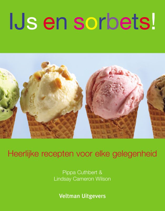 Omslag van IJs en sorbets!