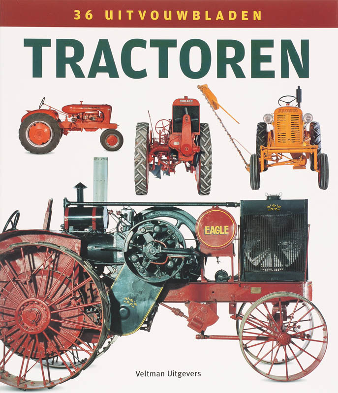Omslag van Tractoren met 36 uitvouwplaten