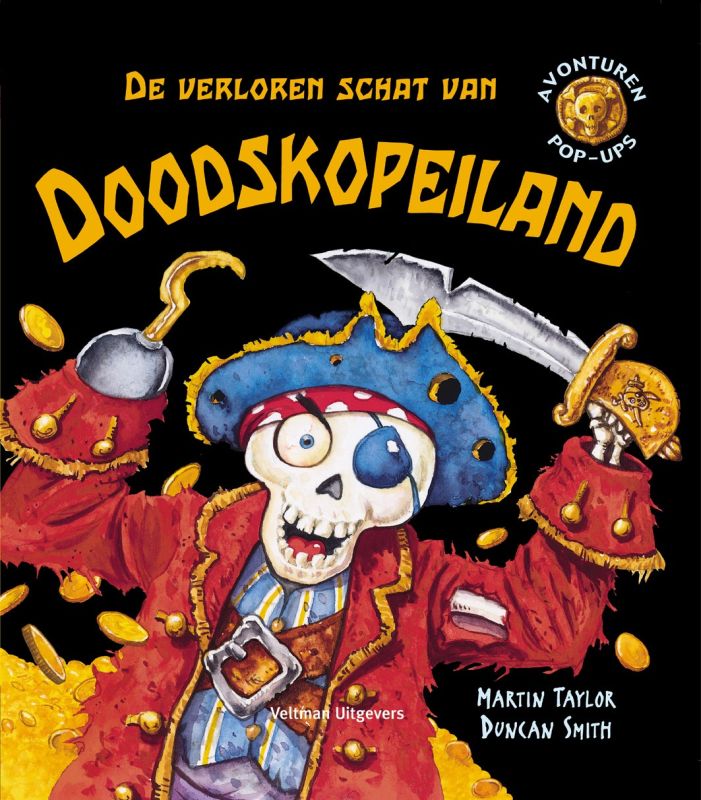 Omslag van De verloren schat van Doodskopeiland