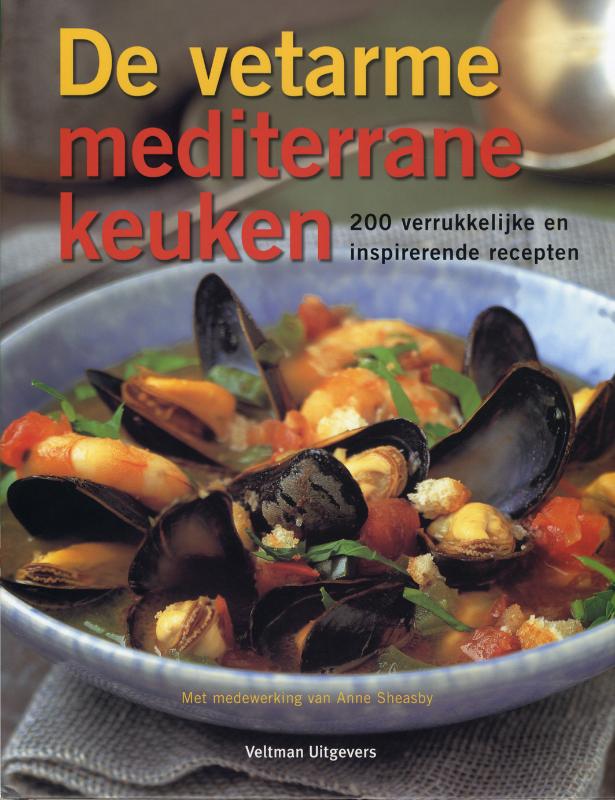 Omslag van De vetarme mediterrane keuken