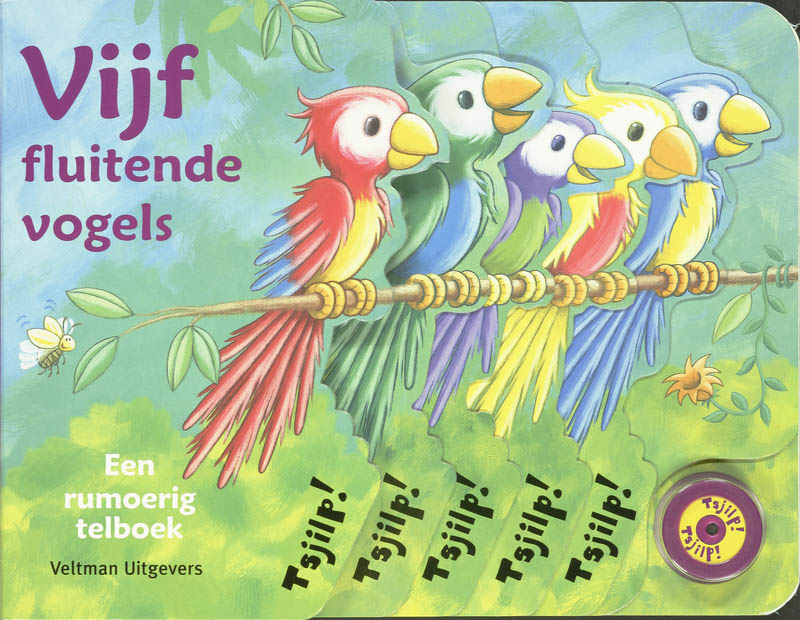 Omslag van Vijf fluitende vogels