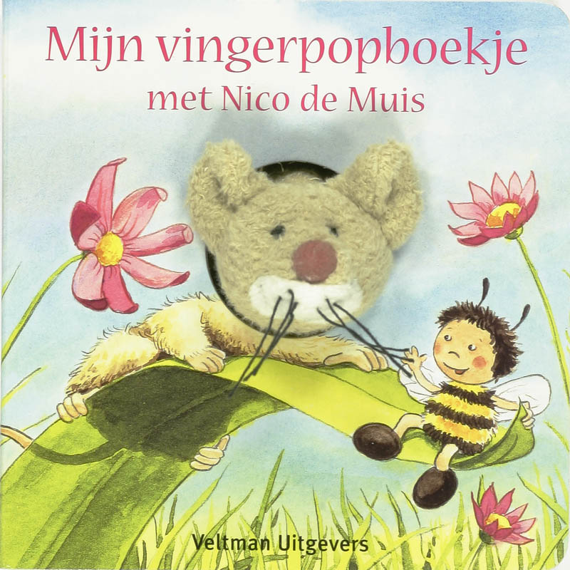 Omslag van Mijn vingerpopboekje met Nico de Muis
