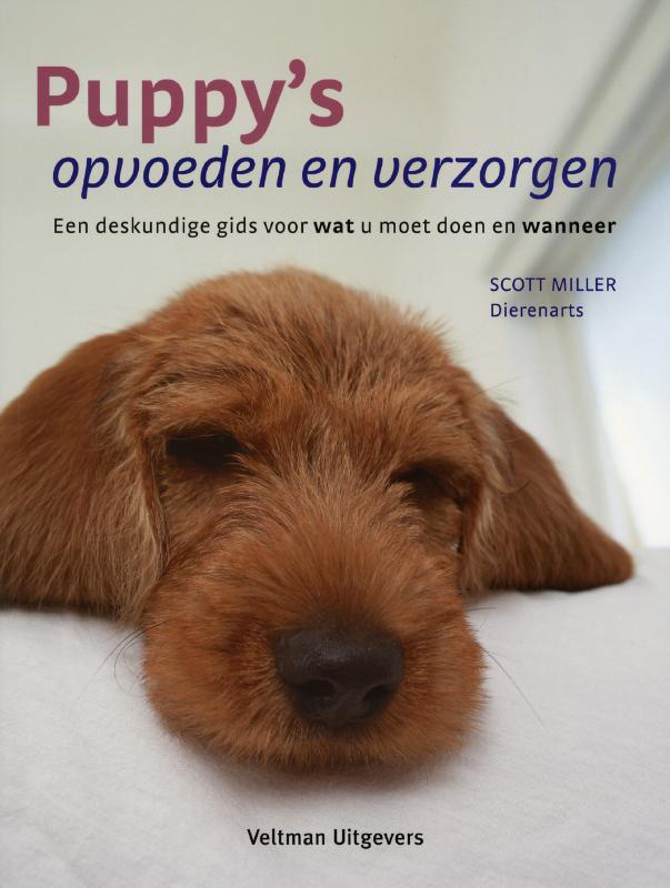 Omslag van Puppy's opvoeden en verzorgen
