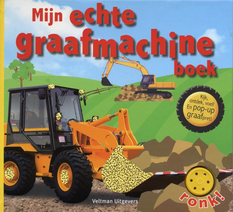 Omslag van Mijn echte graafmachineboek