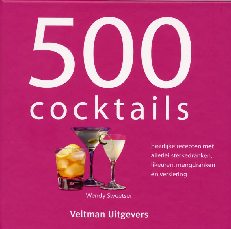 Omslag van 500 cocktails