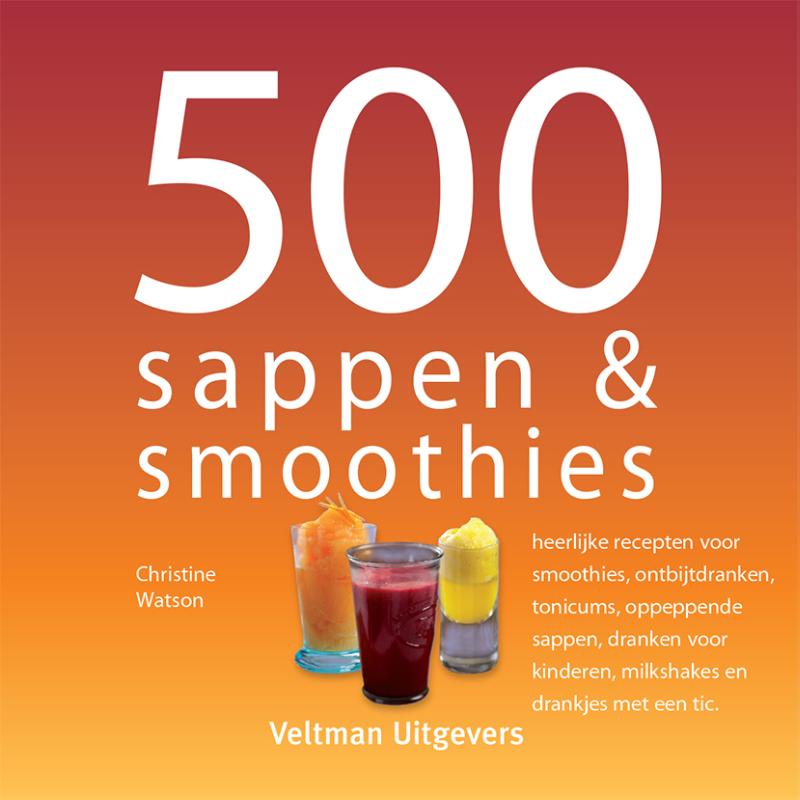 Omslag van 500 sappen & smoothies