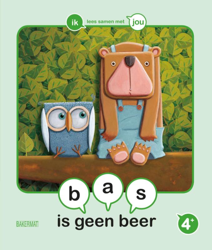 Omslag van Bas is geen beer