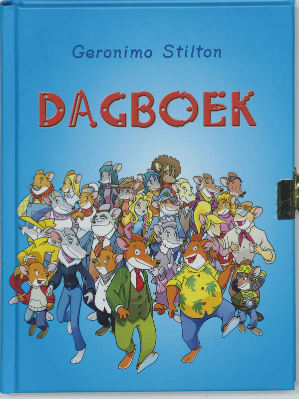 Omslag van Mijn Geronimo Stilton dagboek