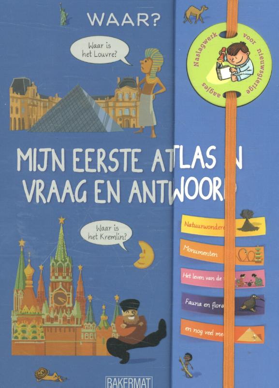 Omslag van Mijn eerste atlas in vraag en antwoord