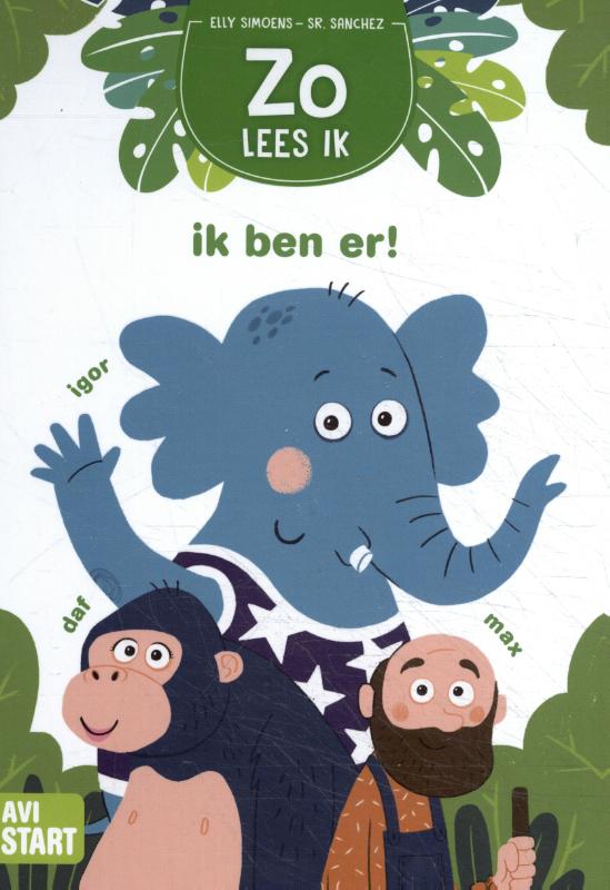 Omslag van Ik ben er!