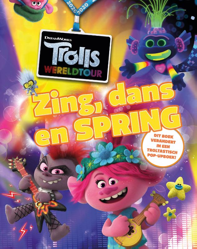 Omslag van Trolls Wereldtour - Zing, dans en spring