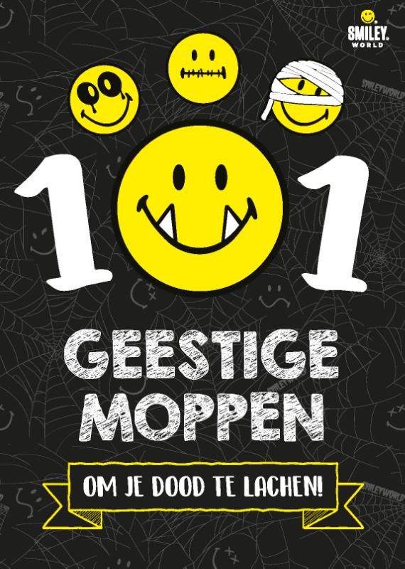 Omslag van 101 Geestige moppen om je dood te lachen