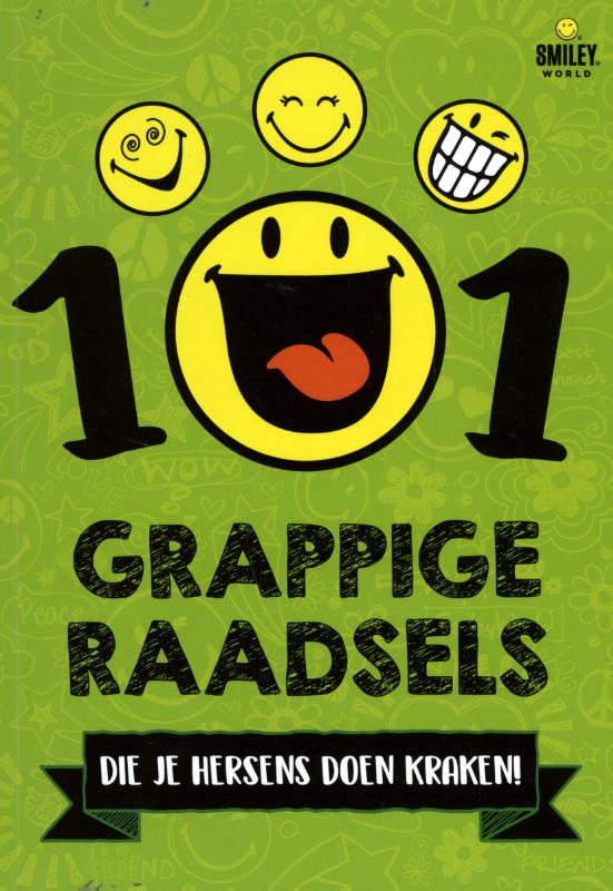 Omslag van 101 Grappige raadsels die je hersens doen kraken