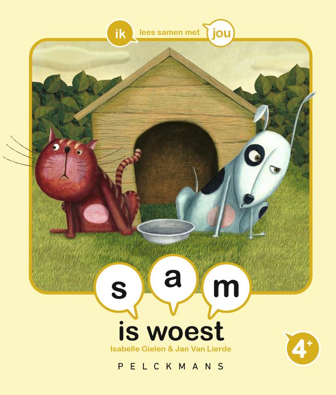 Omslag van sam is woest