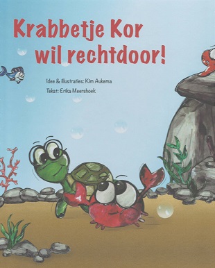 Omslag van Krabbetje Kor wil rechtdoor