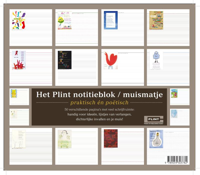Omslag van Het Plint notitieblok/muismatje