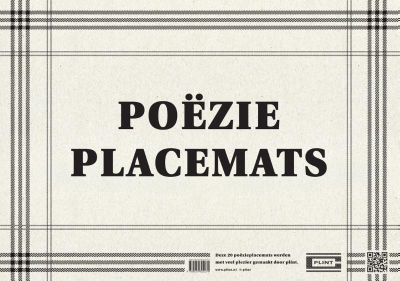 Omslag van Poëzieplacemats Plint