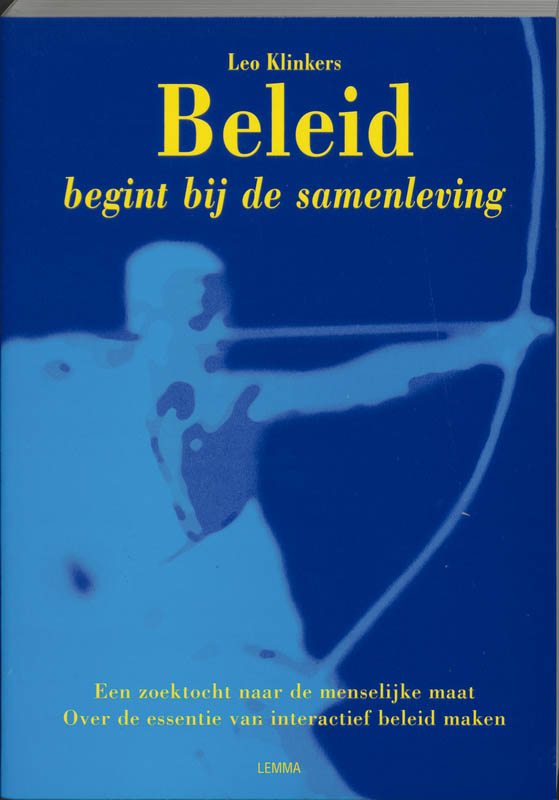 Omslag van Beleid begint bij de samenleving