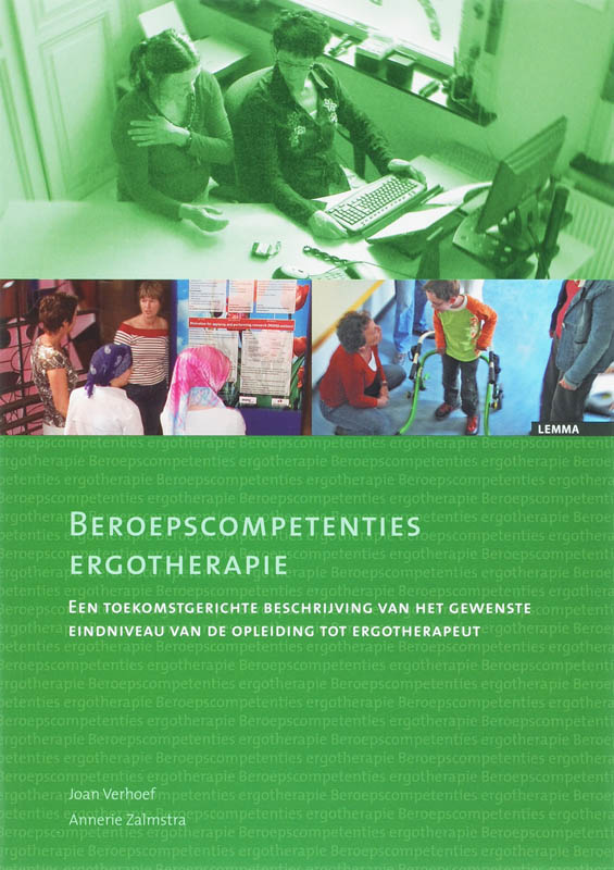 Omslag van Beroepscompetenties ergotherapie