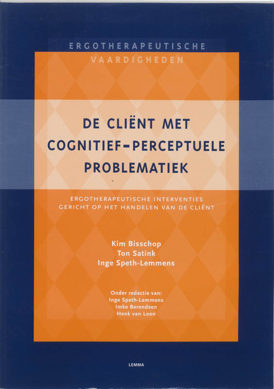 Omslag van De client met cognitief-perceptuele problematiek