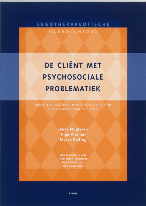 Omslag van De client met psychosociale problematiek
