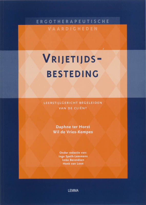 Omslag van Vrijetijdsbesteding