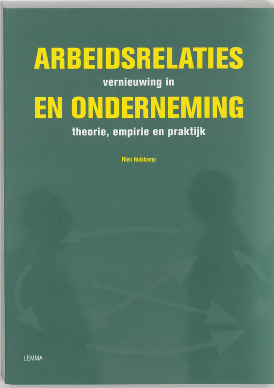 Omslag van Arbeidsrelaties en onderneming