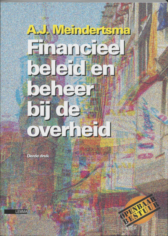 Omslag van Financieel beleid en beheer bij de overheid