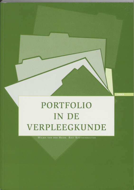 Omslag van Portfolio in de verpleegkunde