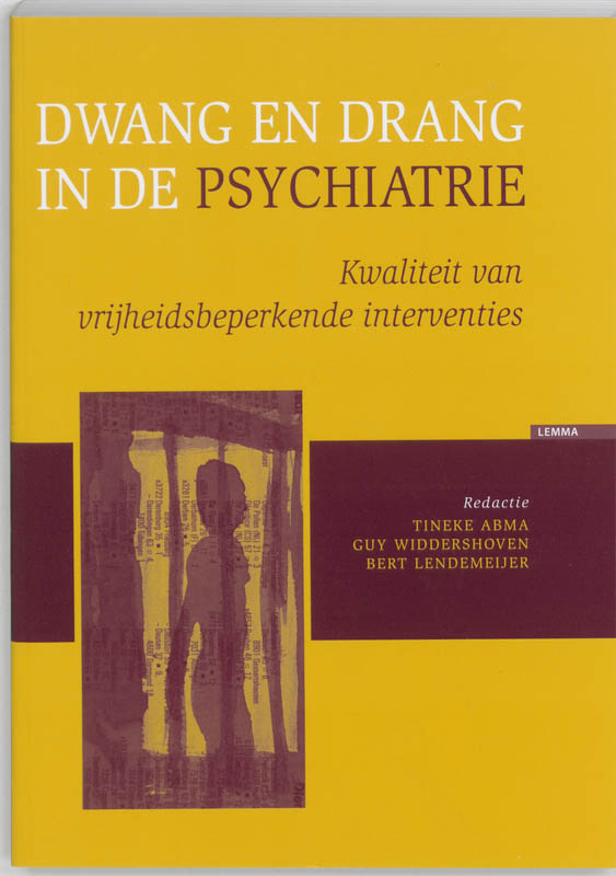 Omslag van Dwang en drang in de psychiatrie
