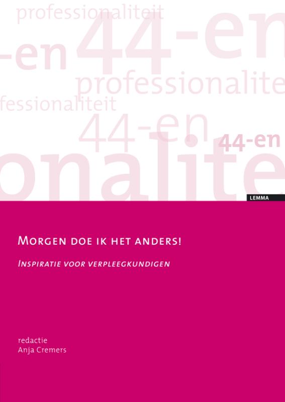 Omslag van Morgen doe ik het anders!