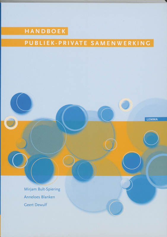 Omslag van Handboek publiek-private samenwerking