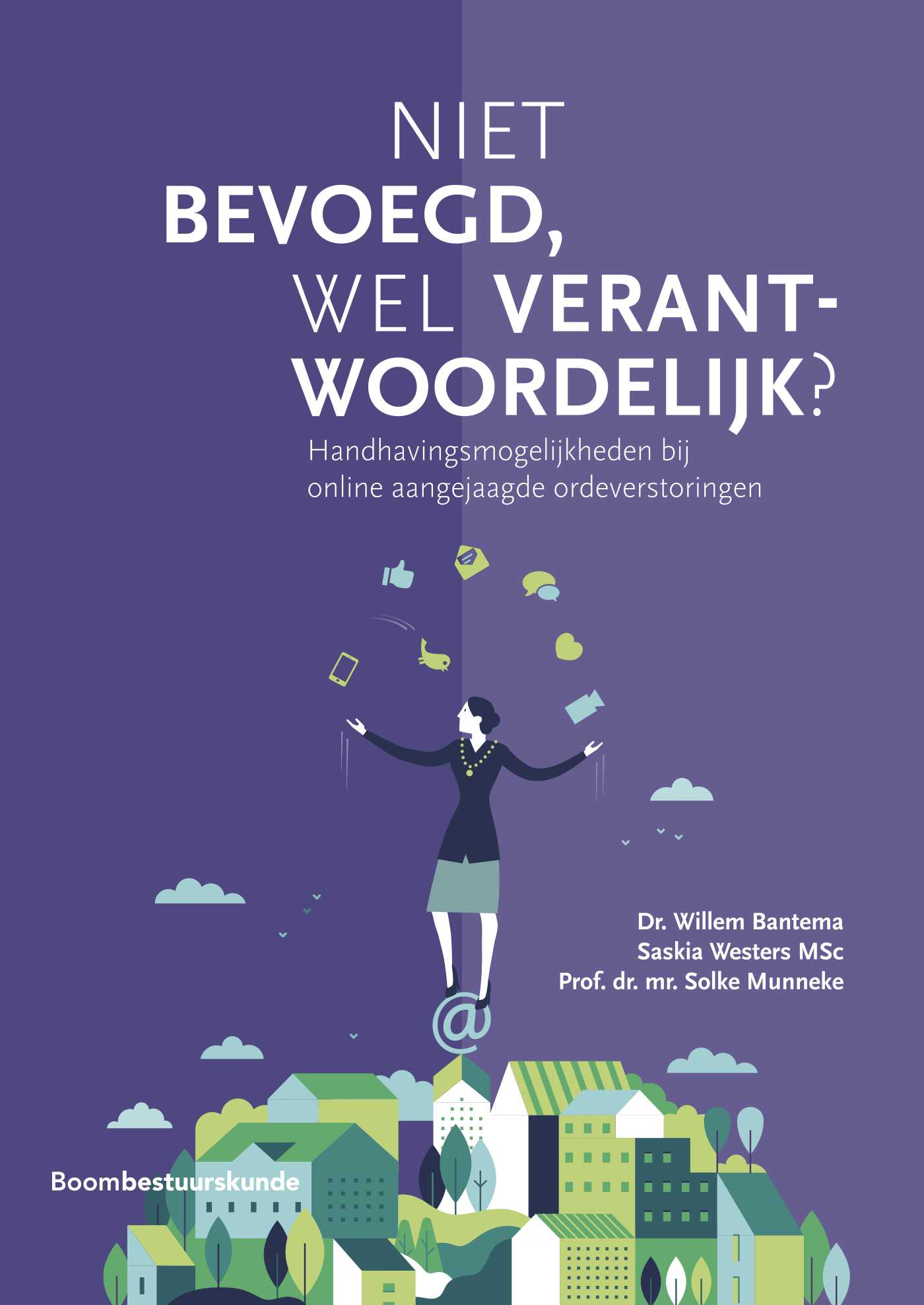 Omslag van Niet bevoegd, wel verantwoordelijk?