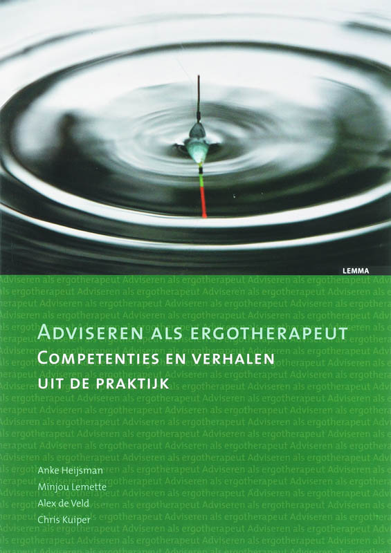 Omslag van Adviseren als ergotherapeut