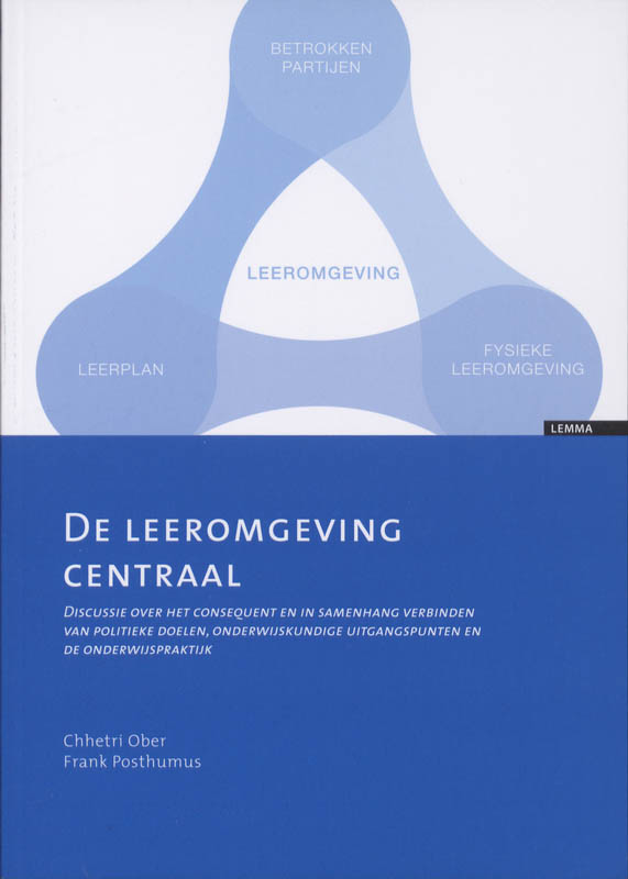 Omslag van De leeromgeving centraal