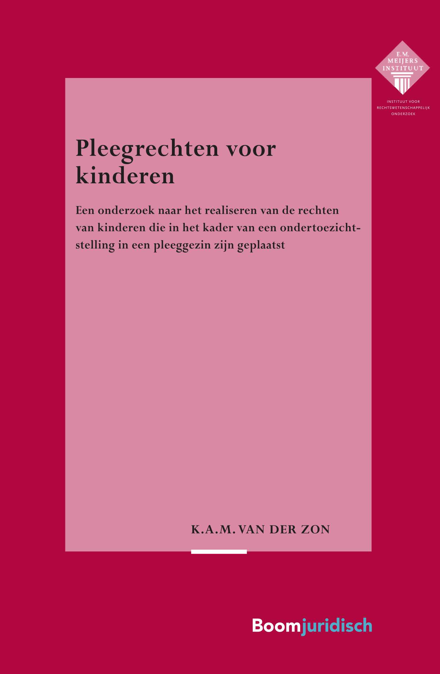 Omslag van Pleegrechten voor kinderen