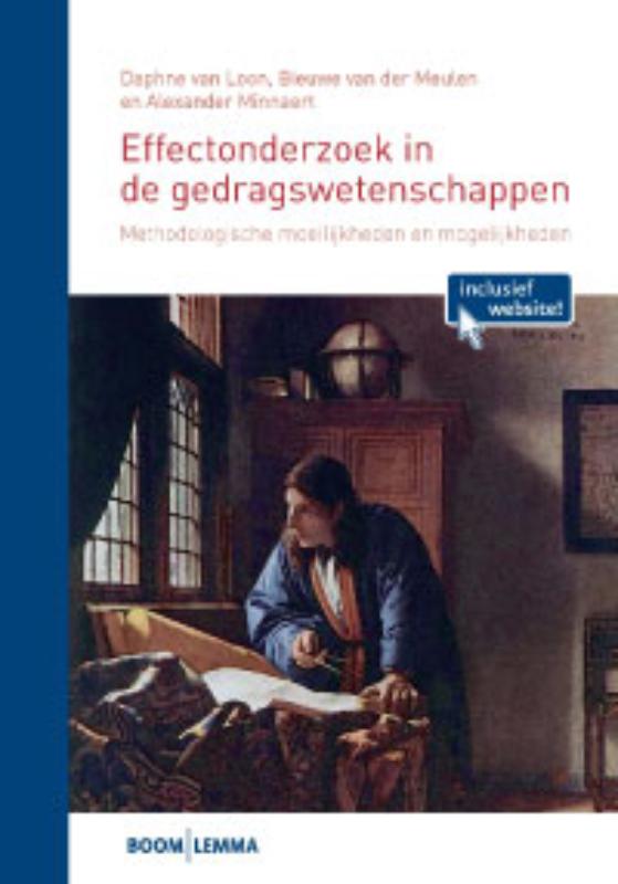 Omslag van Effectenonderzoek in de gedragswetenschappen