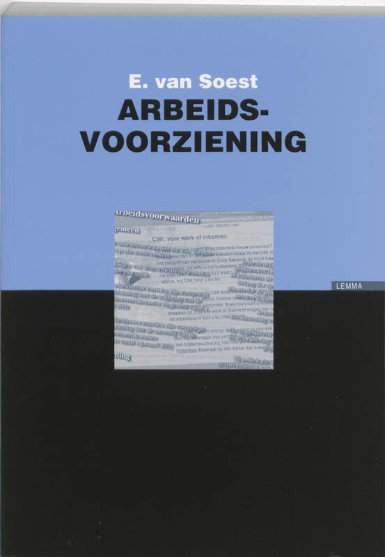 Omslag van Arbeidsvoorziening