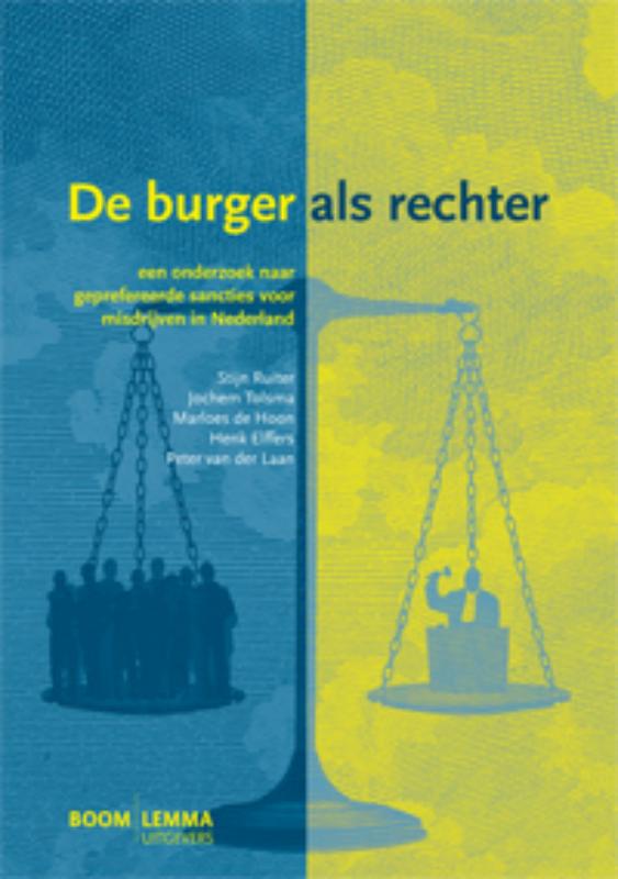 Omslag van De burger als rechter