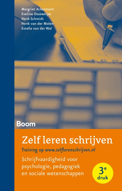 Omslag van Zelf leren schrijven