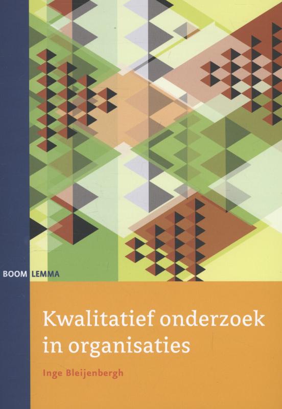 Omslag van Kwalitatief onderzoek in organisaties