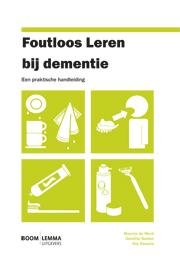 Omslag van Foutloos leren bij dementie