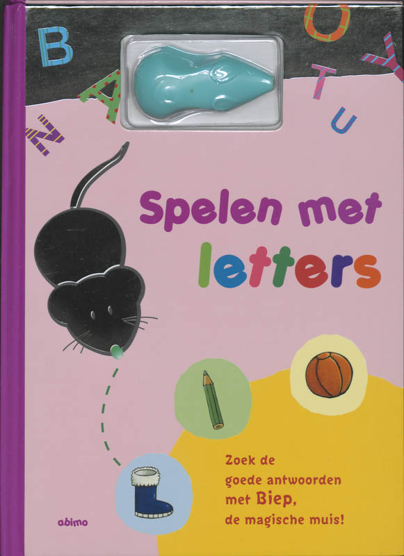 Omslag van Spelen met letters