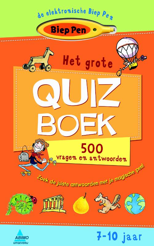 Omslag van Het grote quizboek 7 - 10 jaar