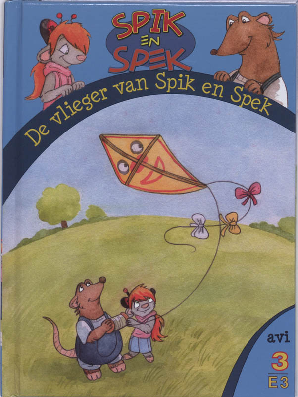 Omslag van De vlieger van Spik en Spek