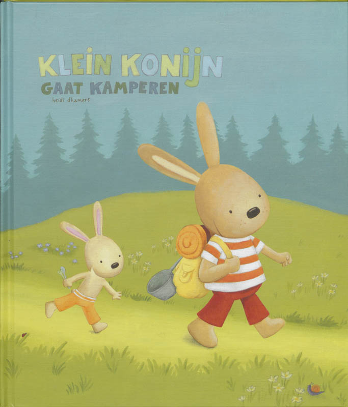 Omslag van Klein konijn gaat kamperen