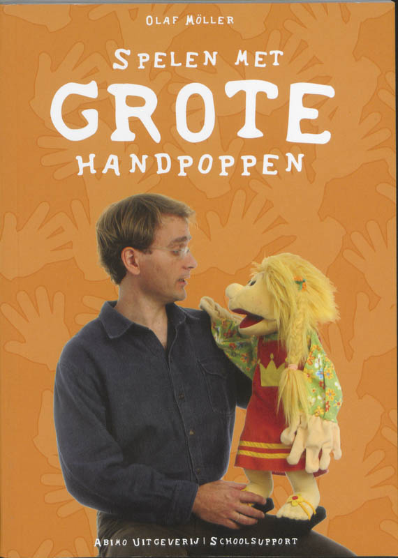 Omslag van Spelen met grote handpoppen
